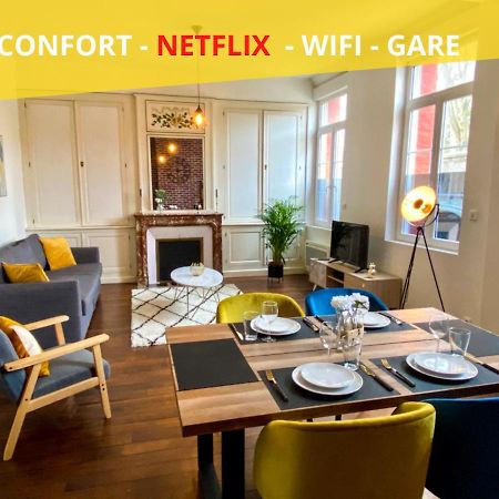 Charmant T2 Hyper-Centre, Netflix, Gare Amiens Exterior photo