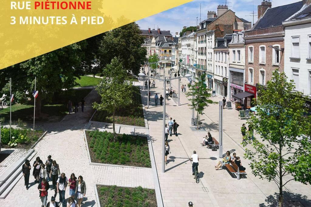 Charmant T2 Hyper-Centre, Netflix, Gare Amiens Exterior photo