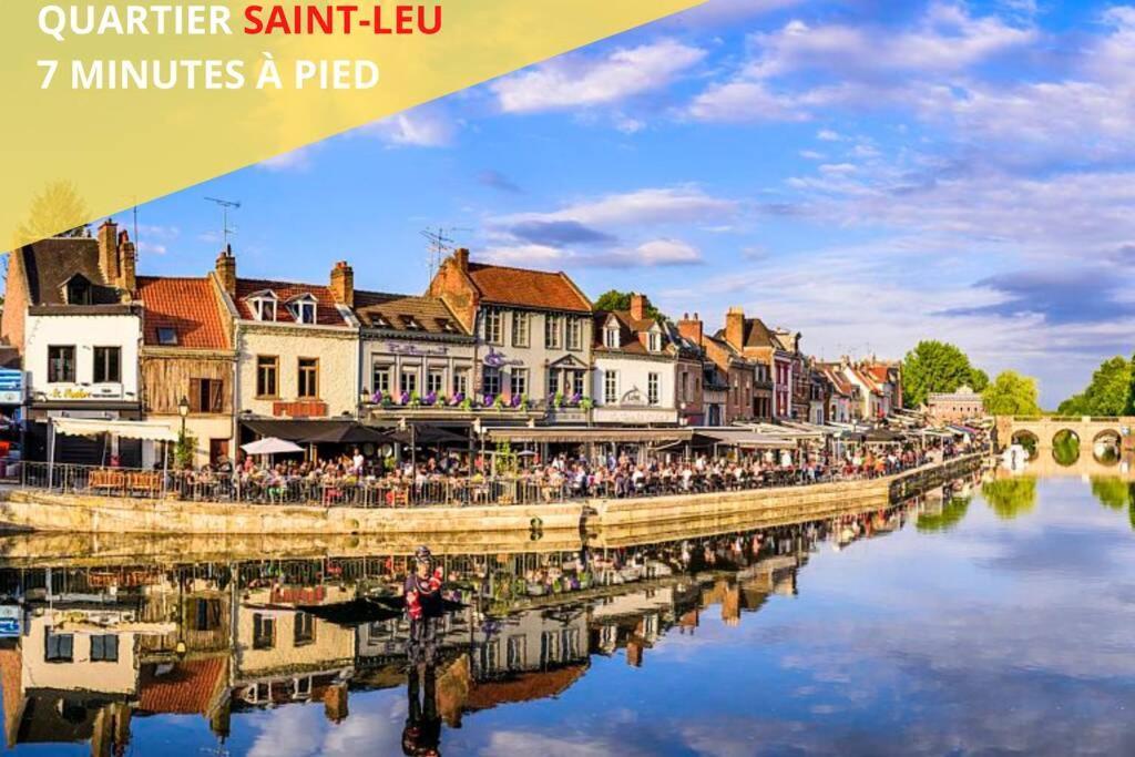 Charmant T2 Hyper-Centre, Netflix, Gare Amiens Exterior photo