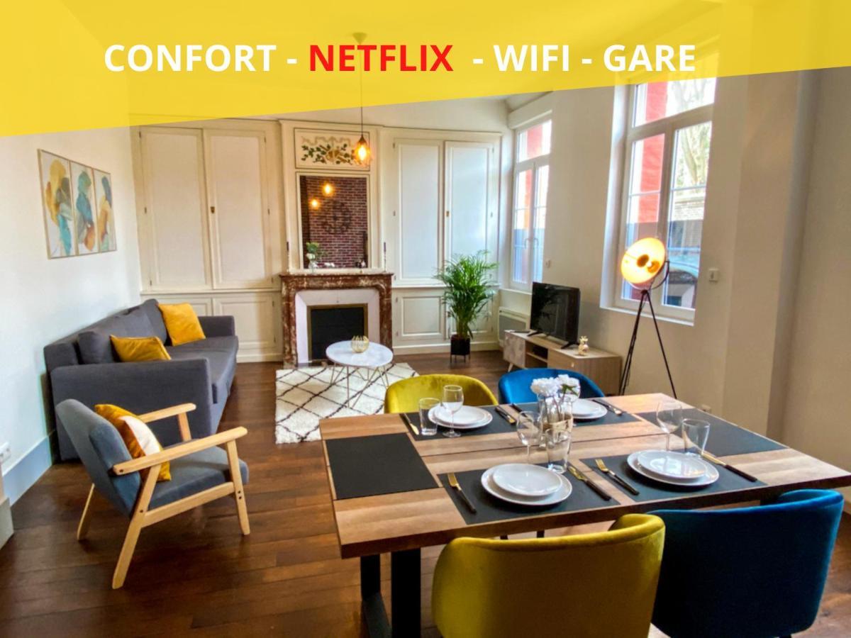Charmant T2 Hyper-Centre, Netflix, Gare Amiens Exterior photo
